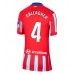 Atletico Madrid Conor Gallagher #4 Hemma matchtröja Dam 2024-25 Kortärmad Billigt